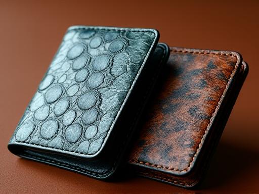 Collectible artisan wallet designs