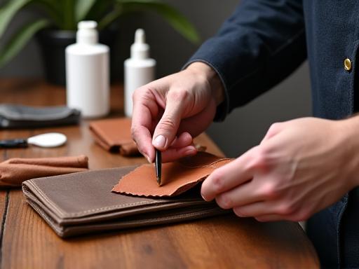 Leather care and maintenance workshop