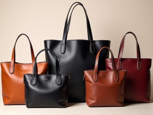 Premium leather handbags collection